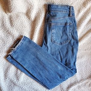 Wild Fable Distressed High Rise Mom Jeans